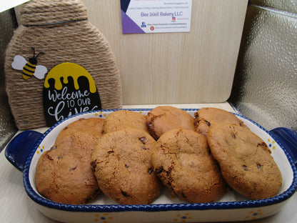 AIP Paleo Tiger Nut Cookie, Cherry Carob Chip, Gluten Free, Grain Free, Dairy Free, Egg Free, Nut Free, Autoimmune Protocol, Valentine's Day