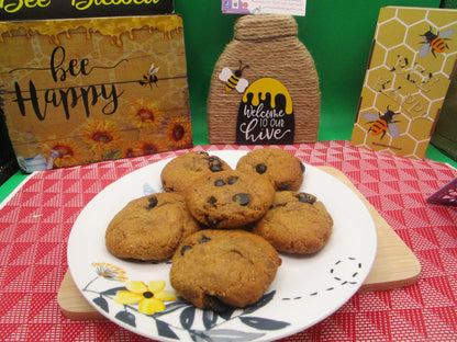 AIP Paleo Tiger Nut Cookie, Cherry Carob Chip, Gluten Free, Grain Free, Dairy Free, Egg Free, Nut Free, Autoimmune Protocol, Valentine's Day