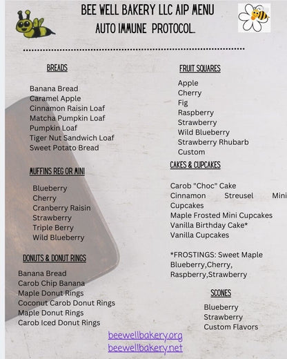 Grain Free Blueberry Waffles, AIP Paleo, Gluten Free, Vegan, Egg Free, Dairy Free, Ready to go, No added Sugar, Mother's Day Breakfast, Gift