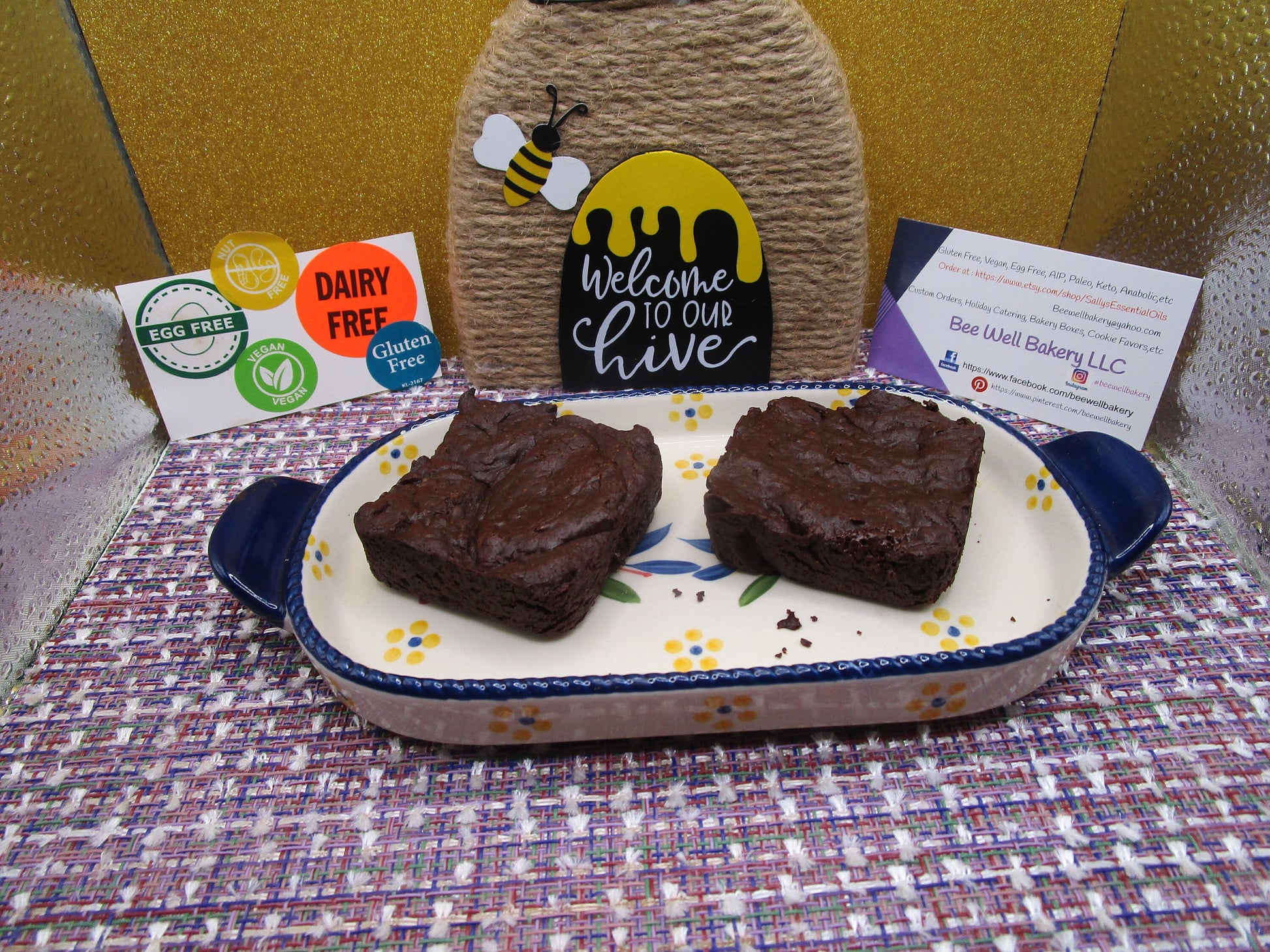 AIP Paleo Brownies, Grain Free, Reduced Sugar, Reduced Fat, Gluten Free, Dairy Free, Egg Free, Nut Free, Vegan, Autoimmune Protocol snacks