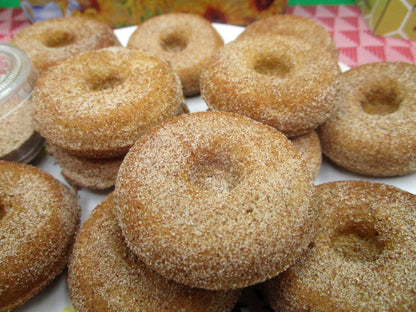 Gluten Free Mini Donuts, Dairy Free, Cinnamon Sugar French Toast, Vegan, Egg Free, Nut Free, allergy friendly snacks, Thanksgiving treats