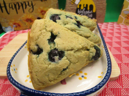 High Protein Scones, Gluten Free, Dairy Free, Sugar Fre, Vegan, Nut Free, Blueberry, Anabolic Post Work Out, New Year Brunch, Valentine Gift