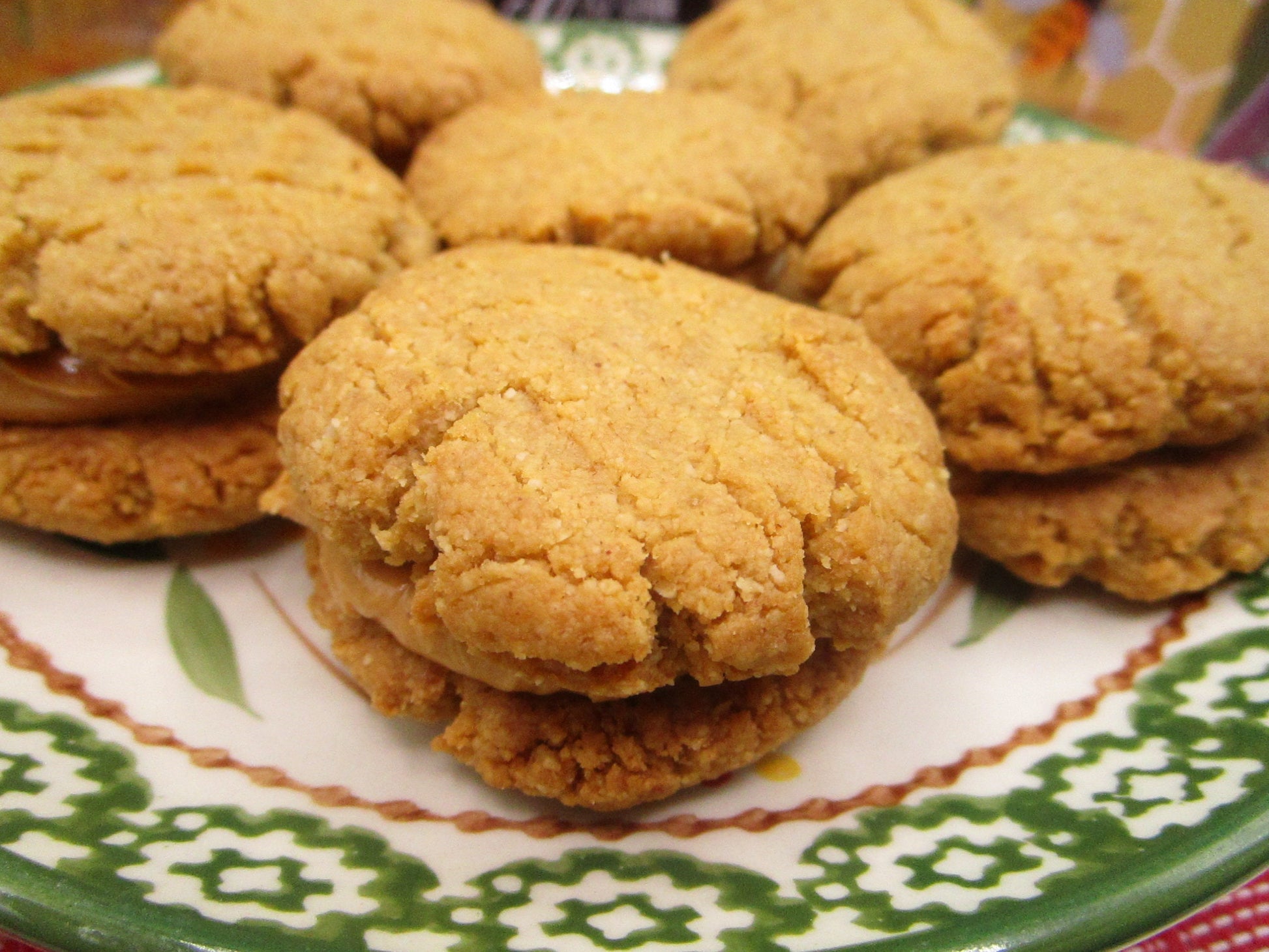 KETO Peanut Butter Cookie Sandwich: Sugar Free, Gluten Free, Low Carb, Dairy Free, Egg Free, Organic Snacks, Vegan treats, Holiday Gifts