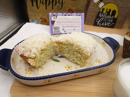 High Protein Coconut Cake, Gluten Free, Grain Free, Dairy Free, Sugar Free, Erythritol Free, Low Carb, Vegan Collagen, Valentine's Day Gift