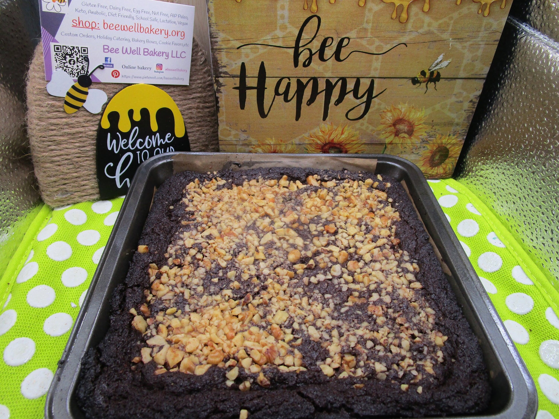 KETO Brownie, Gluten Free, Grain Free, Dairy Free, Egg Free, Vegan, Erythritol Free, Sugar Free, Low Carb, Birthday Gifts, Healthy Dessert