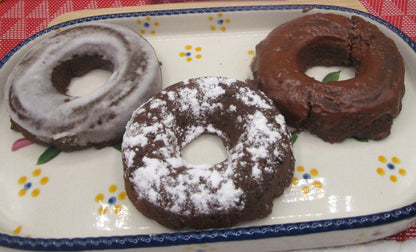 High Protein Donuts, Chocolate, Grain Free, Gluten Free, Dairy Free, Egg Free, Vegan, Collagen, Sugar Free, Low Carb, Glazed, Powdered, Gift