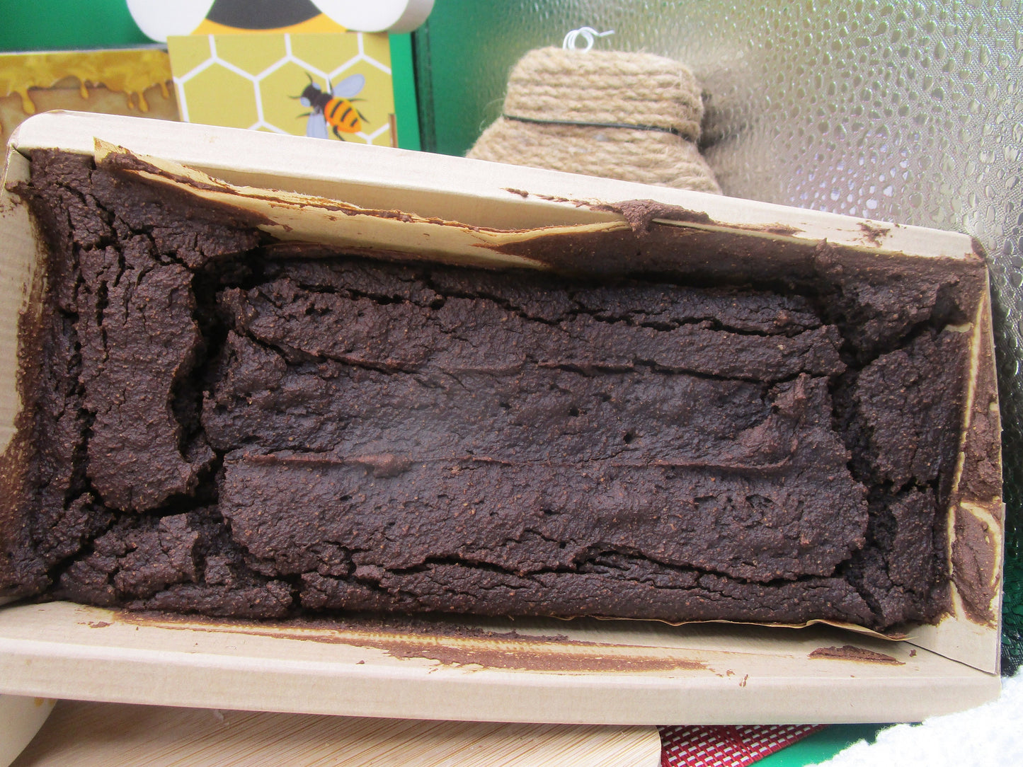 Grain Free Cacao Fudge Loaf, Paleo, Vegan, Gluten Free, Dairy Free, Egg free, Unsweetened, Low Carb, Plant based, Healthy, Protein Enriched