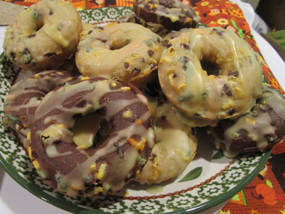 Gluten Free Donuts, Dairy Free, Egg Free, Yeast Free, Nut Free, Vegan, Graduation, Father' Day Sweets, Unicorn, Birthday, Rainbow, healthy