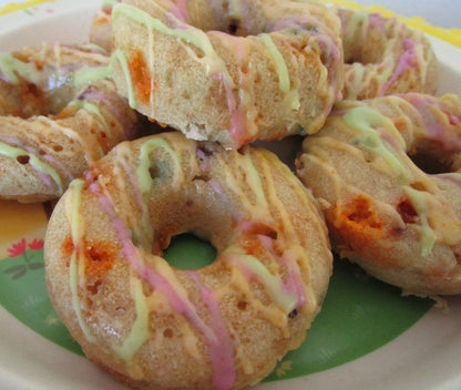 Gluten Free Donuts, Dairy Free, Egg Free, Yeast Free, Nut Free, Vegan, Graduation, Father' Day Sweets, Unicorn, Birthday, Rainbow, healthy