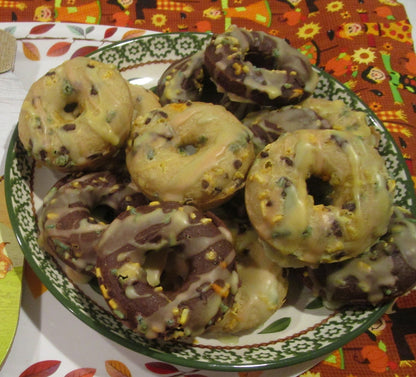 Gluten Free Donuts, Dairy Free, Egg Free, Yeast Free, Nut Free, Vegan, Graduation, Father' Day Sweets, Unicorn, Birthday, Rainbow, healthy