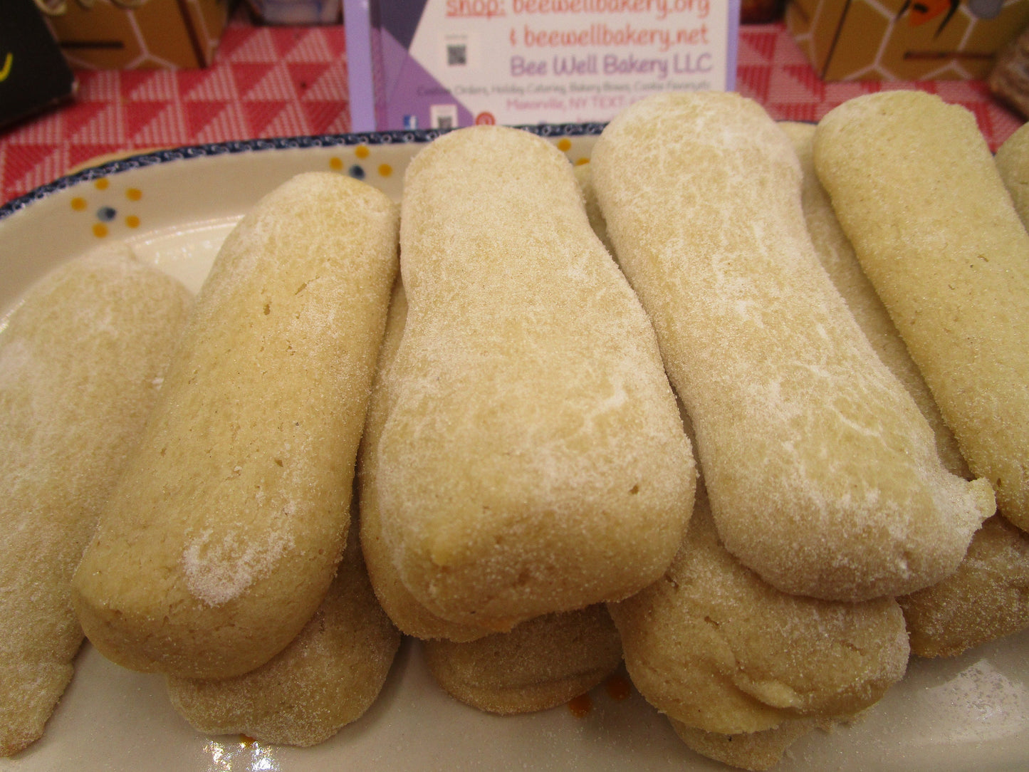 Sugar Free Lady Fingers, Dairy Free, Vegan, Organic Nut Free, Tiramisu, Thanksgiving Dessert, Oat Free, Birthday Gift,