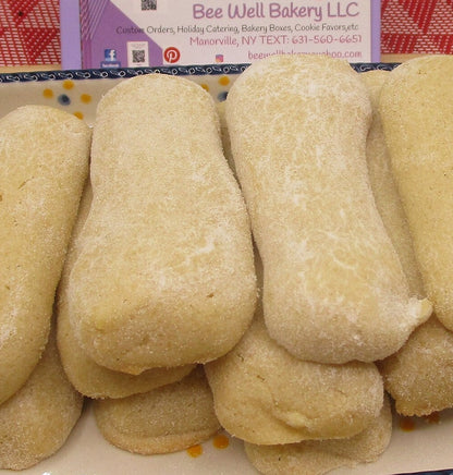 Sugar Free Lady Fingers, Dairy Free, Vegan, Organic Nut Free, Tiramisu, Thanksgiving Dessert, Oat Free, Birthday Gift,