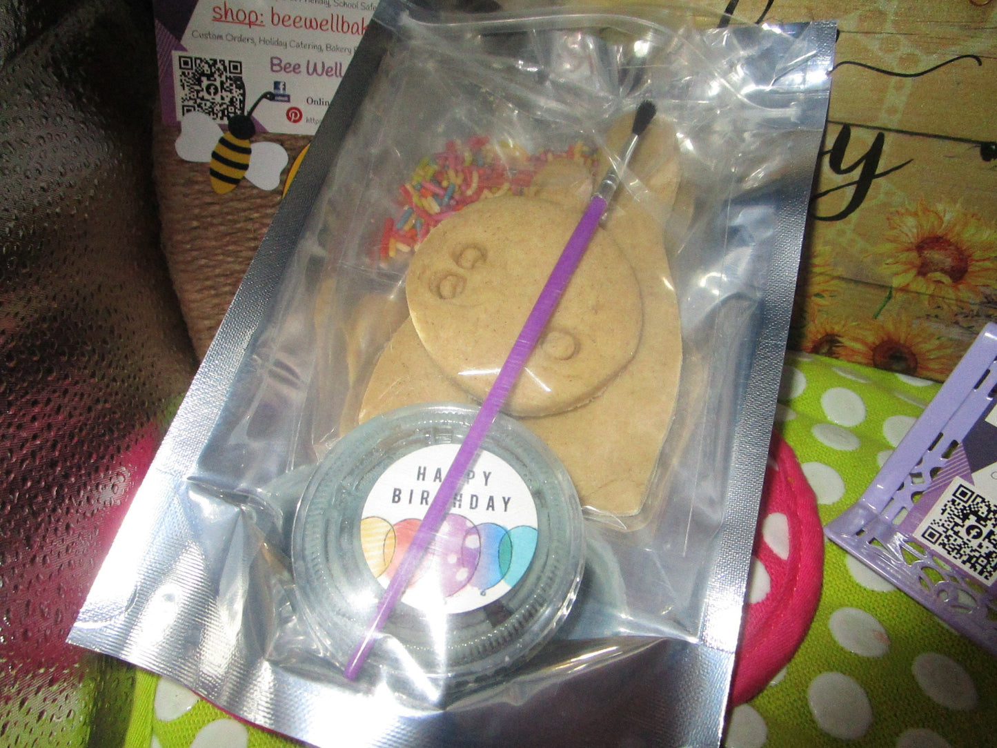 Cookie Decorating Kits, Gluten Free, Dairy Free, Vegan, Egg Free, Nut Free, Sugar Free, Custom Characters, Birthday Party Activity, favors