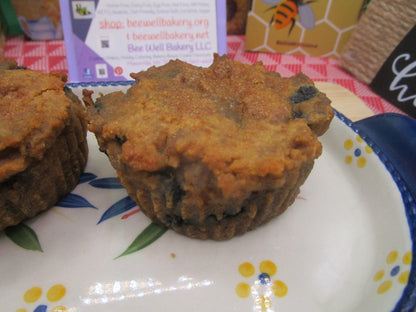 Grain Free Muffins, AIP Paleo, Gluten Free, Dairy Free, Egg Free, Vegan, Berry, Nut Free, Autoimmune Protocol, Wellness Gift, healthy Snack