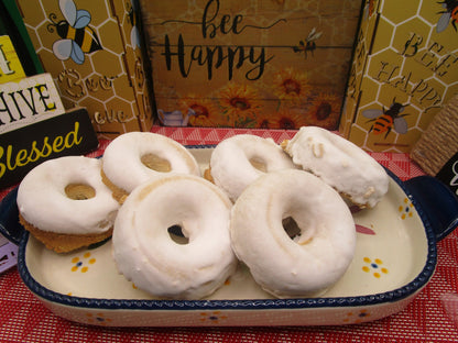 High Protein Donut Rings, Gluten Free, Grain Free, Dairy Free, Sugar Free, Egg Free, Vegan Collagen, Low Carb, Nut Free, Fitness, Low Fat