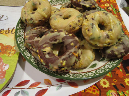 Gluten Free Donuts, Dairy Free, Egg Free, Yeast Free, Nut Free, Vegan, Graduation, Father' Day Sweets, Unicorn, Birthday, Rainbow, healthy