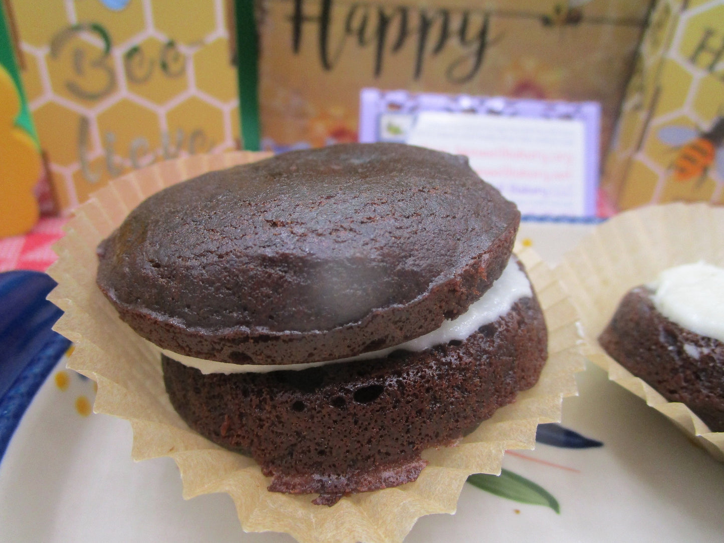 Sugar Free Whoopie Pies, Gluten Free, Dairy Free, Vegan, Healthy Desserts, Birthday Gift, Christmas in July, Nut Free, Fruity, Monk Fruit