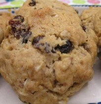 Gluten Free Cinnamon Raisin Cookies, Iced Oatmeal, Dairy Free, Sulfite Free, Vegan, Egg Free, Healthy Snacks, back to school, Birthday Gift