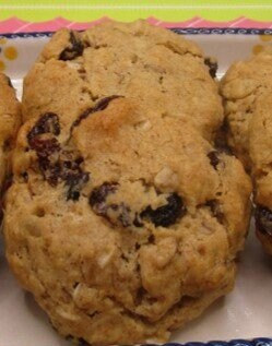 Gluten Free Cinnamon Raisin Cookies, Iced Oatmeal, Dairy Free, Sulfite Free, Vegan, Egg Free, Healthy Snacks, back to school, Birthday Gift