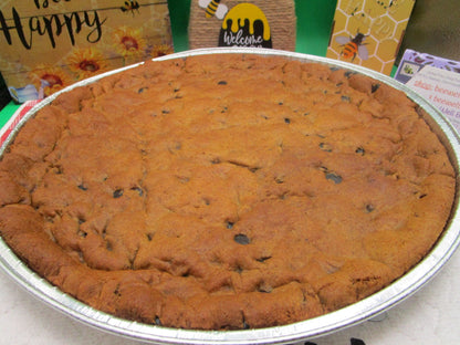 Gluten Free Cookie Cake, Chocolate Chip, Dairy Free, Egg Free, Nut Free, Vegan, Birthday Celebration, July 4th dessert, Funfetti, Reunions