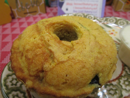 High Protein Blueberry Lemon Bundt Cakes, Sugar Free, Gluten Free, Dairy Free, Egg Free, Vegan, Healthy Desserts, Anabolic desserts, fitness