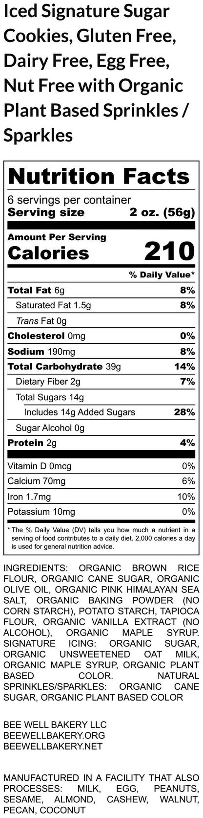 Gluten Free Sugar Cookie Sampler, Dairy Free, Vegan, Signature Icing, Healthy snacks, Birthday Party, Celebrations, Desserts, Smores, Lemon