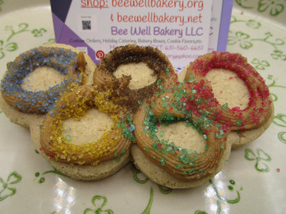 Gluten Free Sugar Cookie, Olympic Rings, Dairy free, Egg Free, Nut Free, Coconut Free, Vegan, Team USA, Healthy Snack, Fitness Gift, Maple