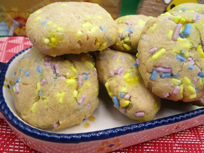 Gluten Free Sugar Cookies, Sprinkled, Dairy free, Egg Free, Nut Free, Oat Free, Vegan, Healthy snacks, school essentials, Lunchbox, Natural