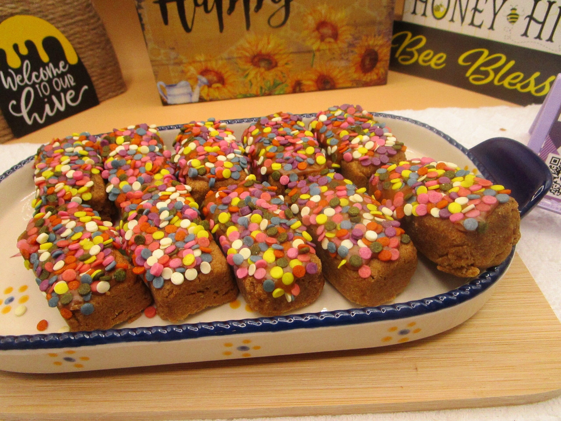 Gluten Free Sugar Cookies Bars, Dairy Free, Egg Free, Nut Free, Coconut Sugar, Vegan, Birthday Party, Holiday Gifts, Thanksgiving Dessert