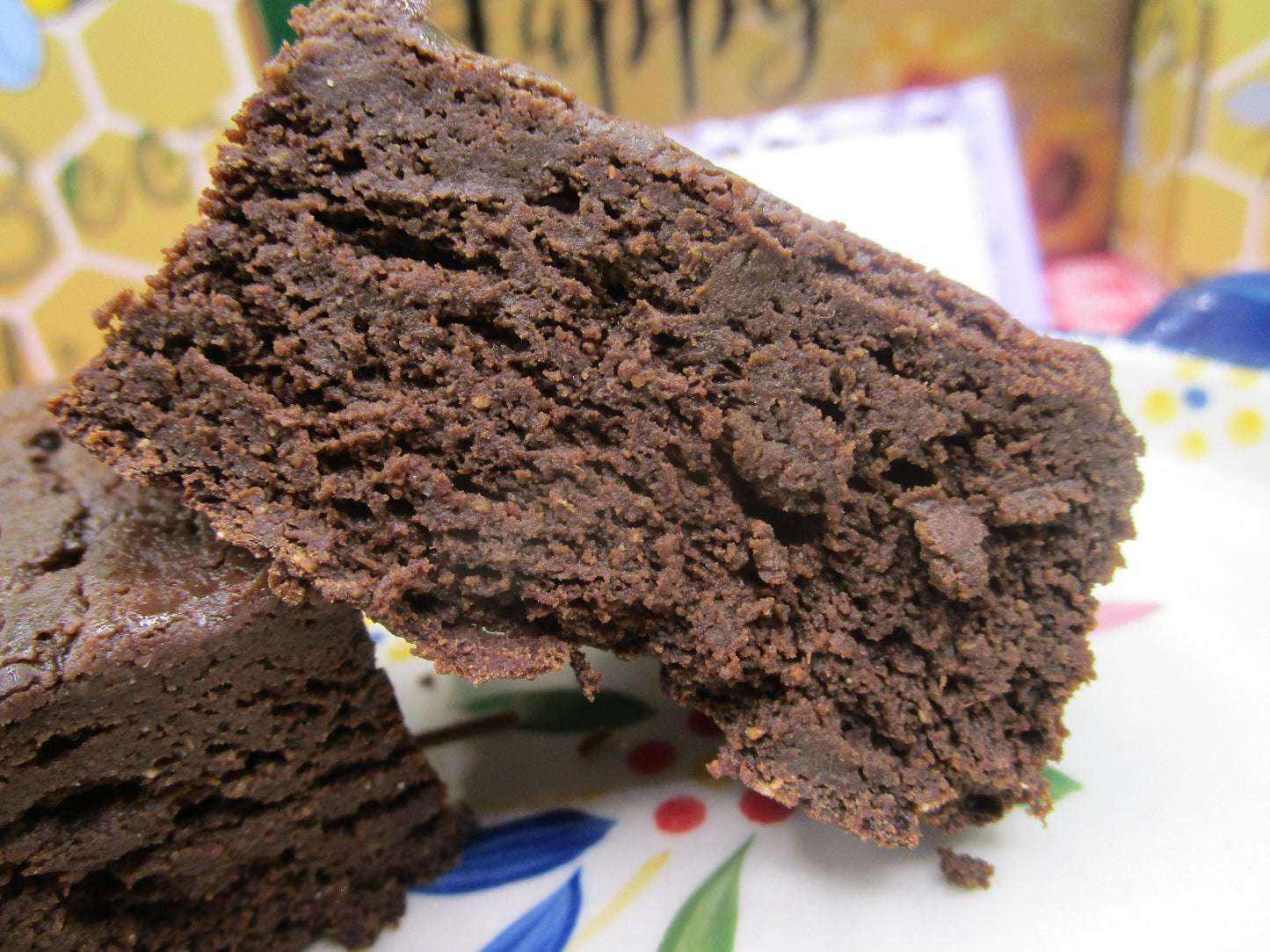 AIP Paleo Carob Cake, Grain Free, Gluten Free, Dairy Free, Vegan, High Protein High Fiber, Low Sugar, Cassava Free Autoimmune Protocol snack