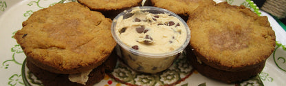 High Protein Cookie Sandwich, Chocolate Chip, Gluten Free, Sugar Free, Dairy Free, Coconut Free, Vegan Protein, Fitness Snack, Valentine's
