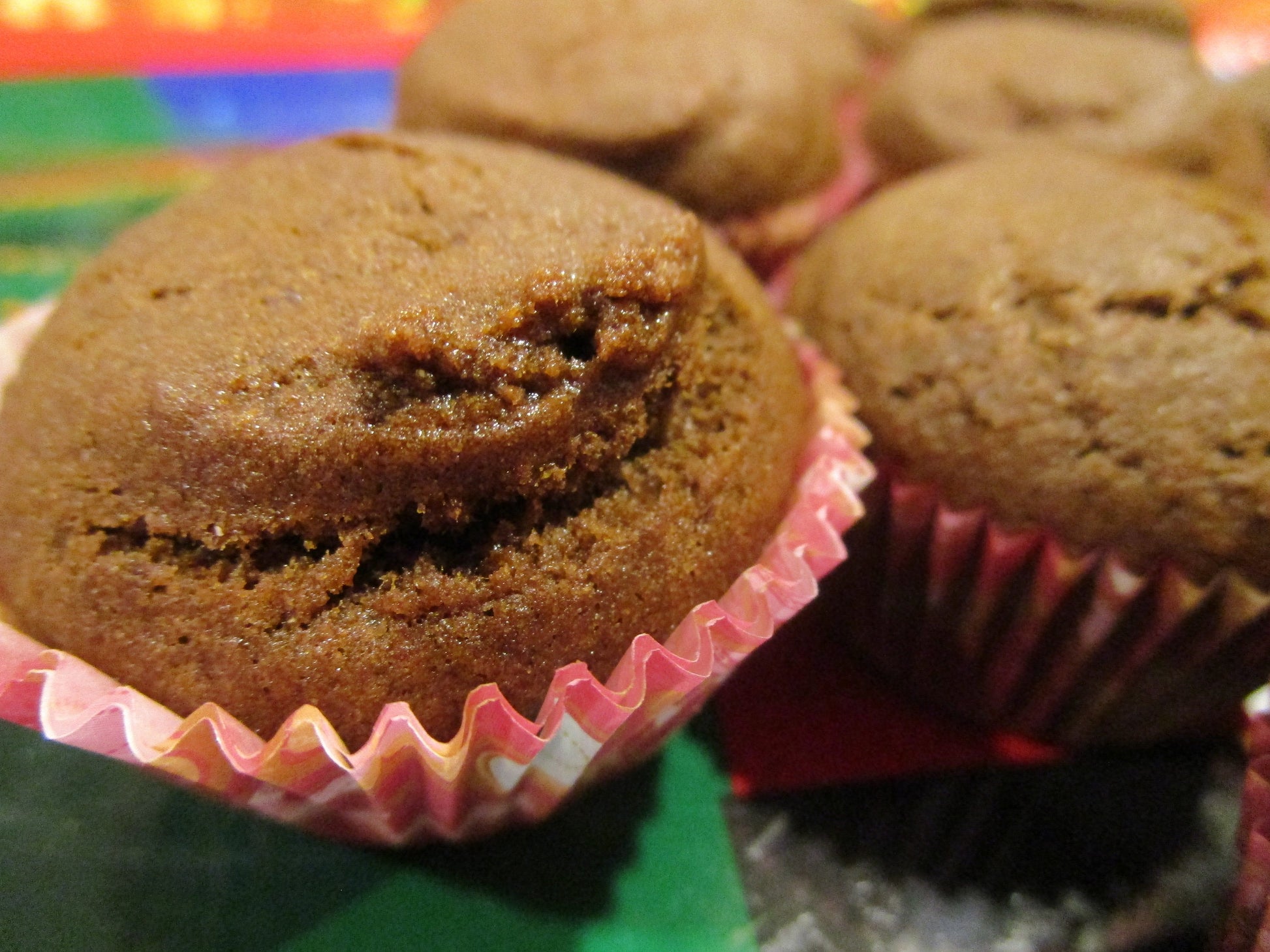 Gluten Free Gingerbread Muffins, Dairy Free, Vegan, Egg Free, Christmas in July, Warm Spices, Wellness Gifts, Healthy Dessert, Holiday Snack