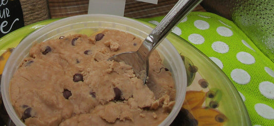 Edible Cookie Dough, High Protein, Gluten Free, Dairy Free, Egg Free, Sugar free, Low Carb Snacks, Vegan, Fitness Gifts, Low Calorie dessert