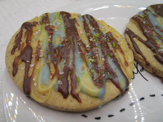 Smores Sugar Cookies, Jumbo, Gluten Free, Dairy Free, Egg Free, Vegan, Nut Free, Birthday Gift, Party Favor, Carnival idea, Healthy Treats