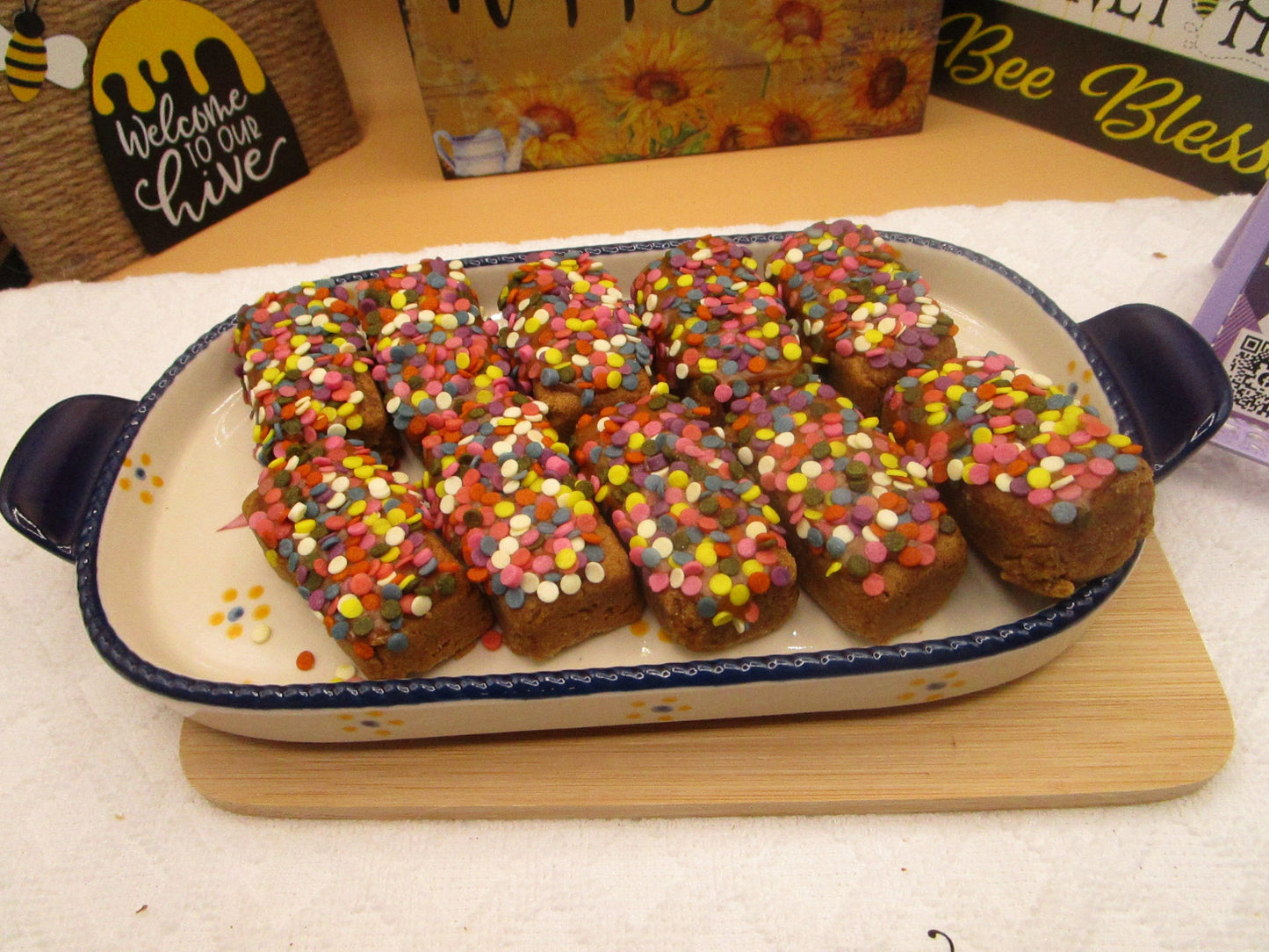 Gluten Free Sugar Cookies Bars, Dairy Free, Egg Free, Nut Free, Coconut Sugar, Vegan, Birthday Party, Holiday Gifts, Thanksgiving Dessert