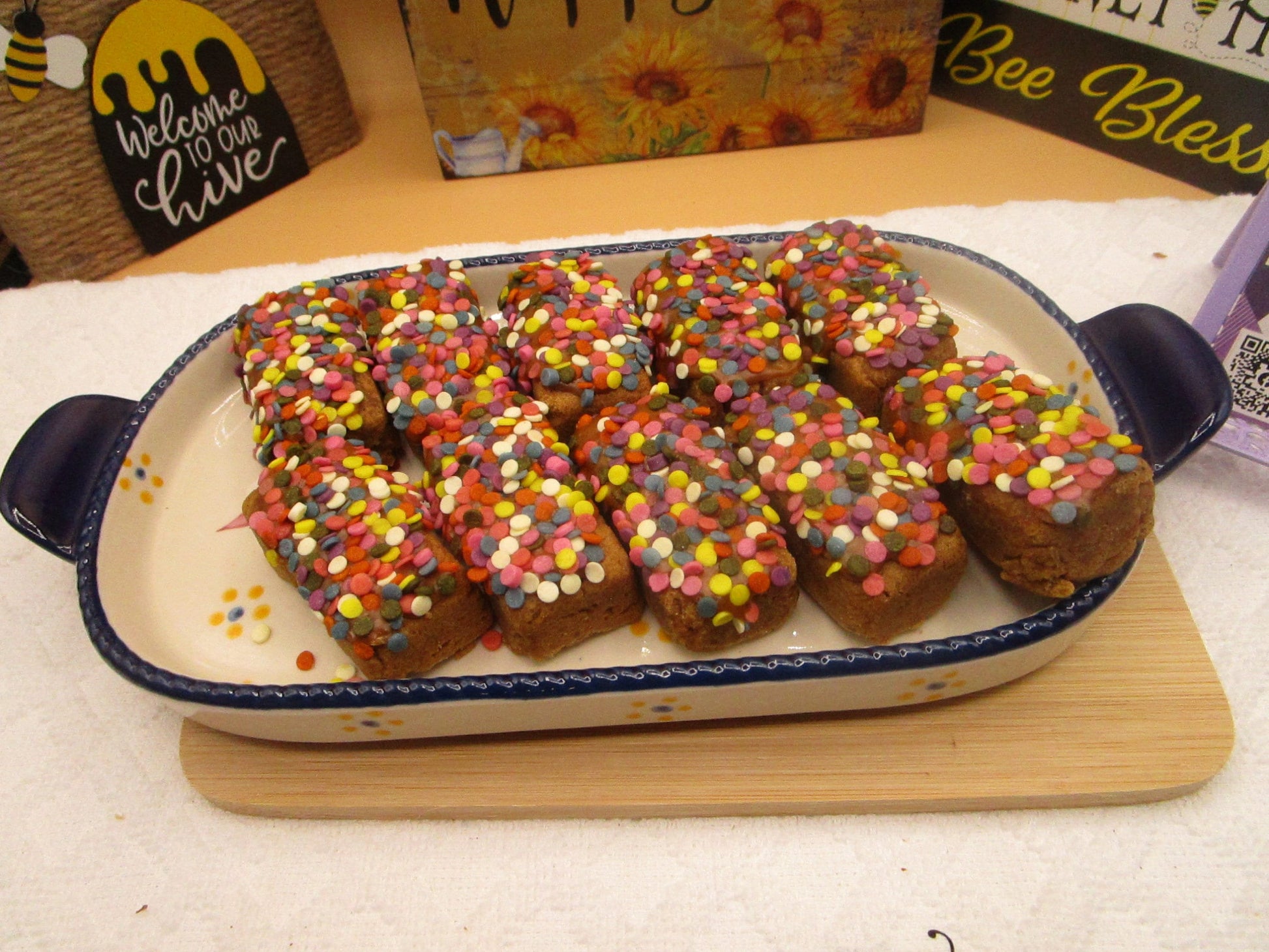 Gluten Free Sugar Cookies Bars, Dairy Free, Egg Free, Nut Free, Coconut Sugar, Vegan, Birthday Party, Holiday Gifts, Thanksgiving Dessert