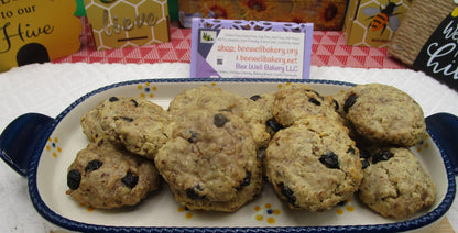 Lactation Cookies, Blueberry Vanilla, Gluten Free, Vegan, Dairy Free, Egg Free, Breastfeeding, Brewer's Yeast, Flaxseed, Nursing Mom Gift