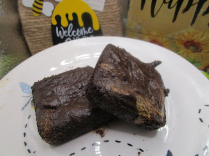 Gluten Free Brownie, Grain Free, Sun butter, Vegan, Dairy Free, Egg Free, Nut Free, Dark Chocolate, Healthy Snacks, Birthday Gift, Lunch Box