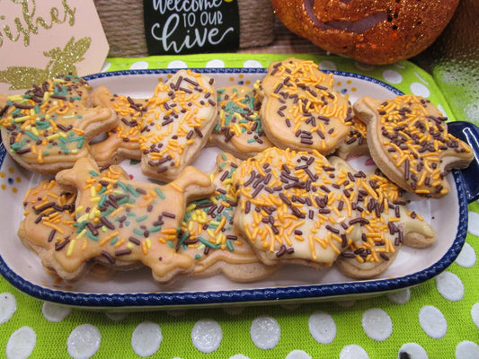Gluten Free Sugar Cookies, Halloween Gifts, Pumpkin, Dairy Free, Egg Free, Vegan, Soy Free, Trick or Treat, Healthy, Low Fat, School snacks