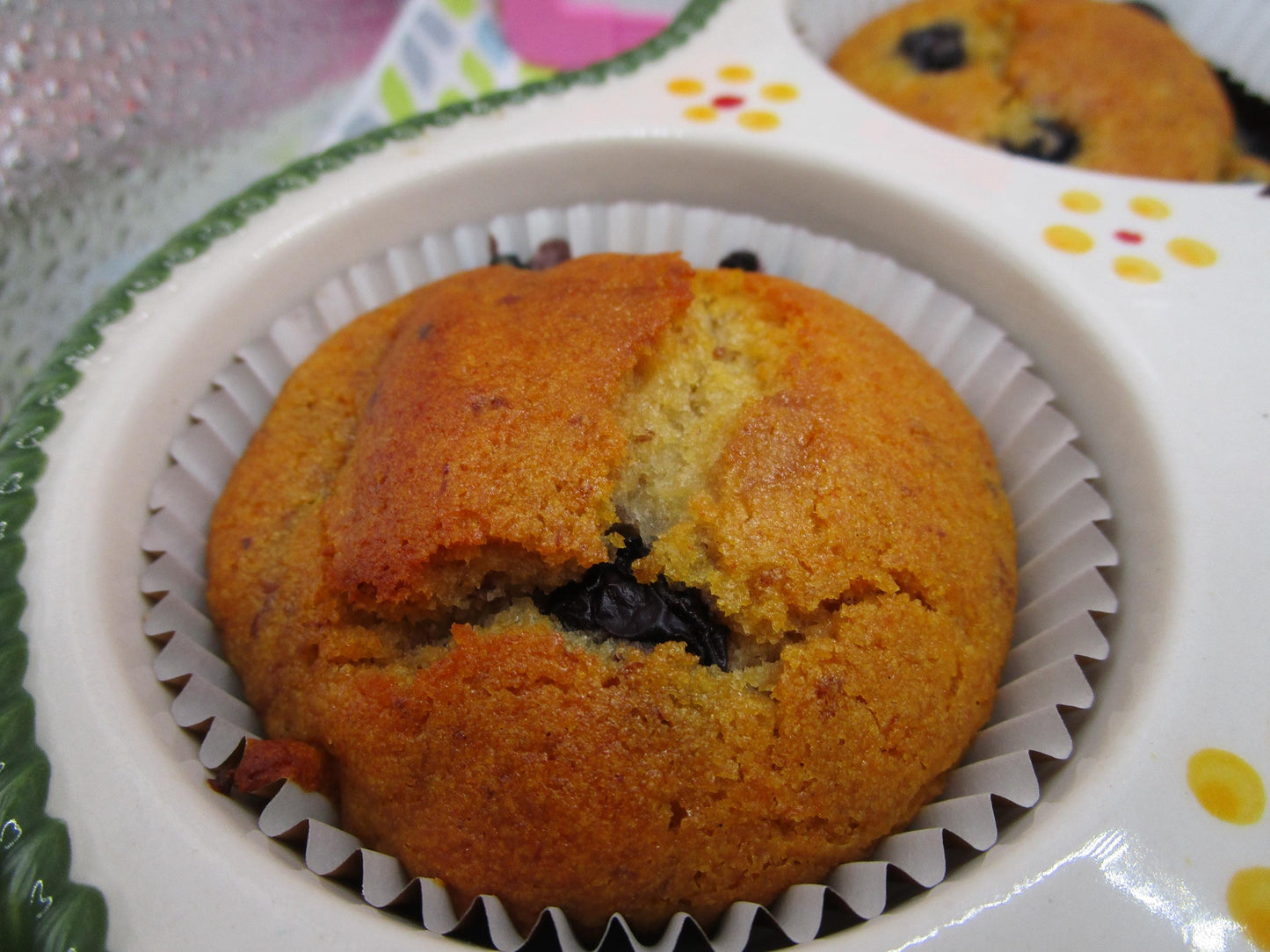 Sugar Free Muffins, Low Fat, Gluten Free, Dairy Free, Egg Free, Vegan, Nut Free, Organic Fruit, Allulose, Low Calorie, Graduation Brunch,