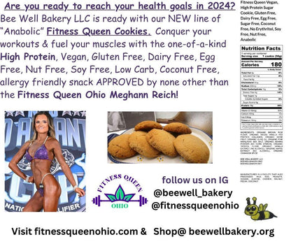 High Protein Cookie, Pumpkin Spice, Gluten Free, Fitness, Vegan, Dairy Free, Sugar Free, Anabolic, Sports Nutrition, Queen, Healthy Snacks