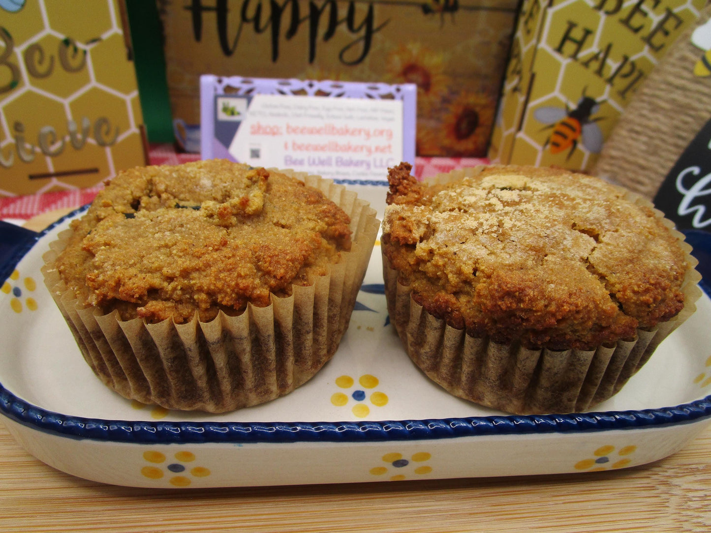 AIP Paleo, Tiger Nut Muffin, High Protein, Grain Free, Gluten Free, Dairy Free, Egg Free, Bovine Collagen, Low Fat, Low Sugar, Healthy Snack