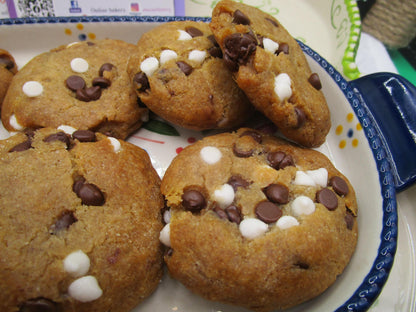 Gluten Free Smores Cookies, Vegan, Dairy Free, Organic, White Chocolate Chip, Egg Free, Nut Free, Soy Free, Cookie Exchange, Healthy snacks