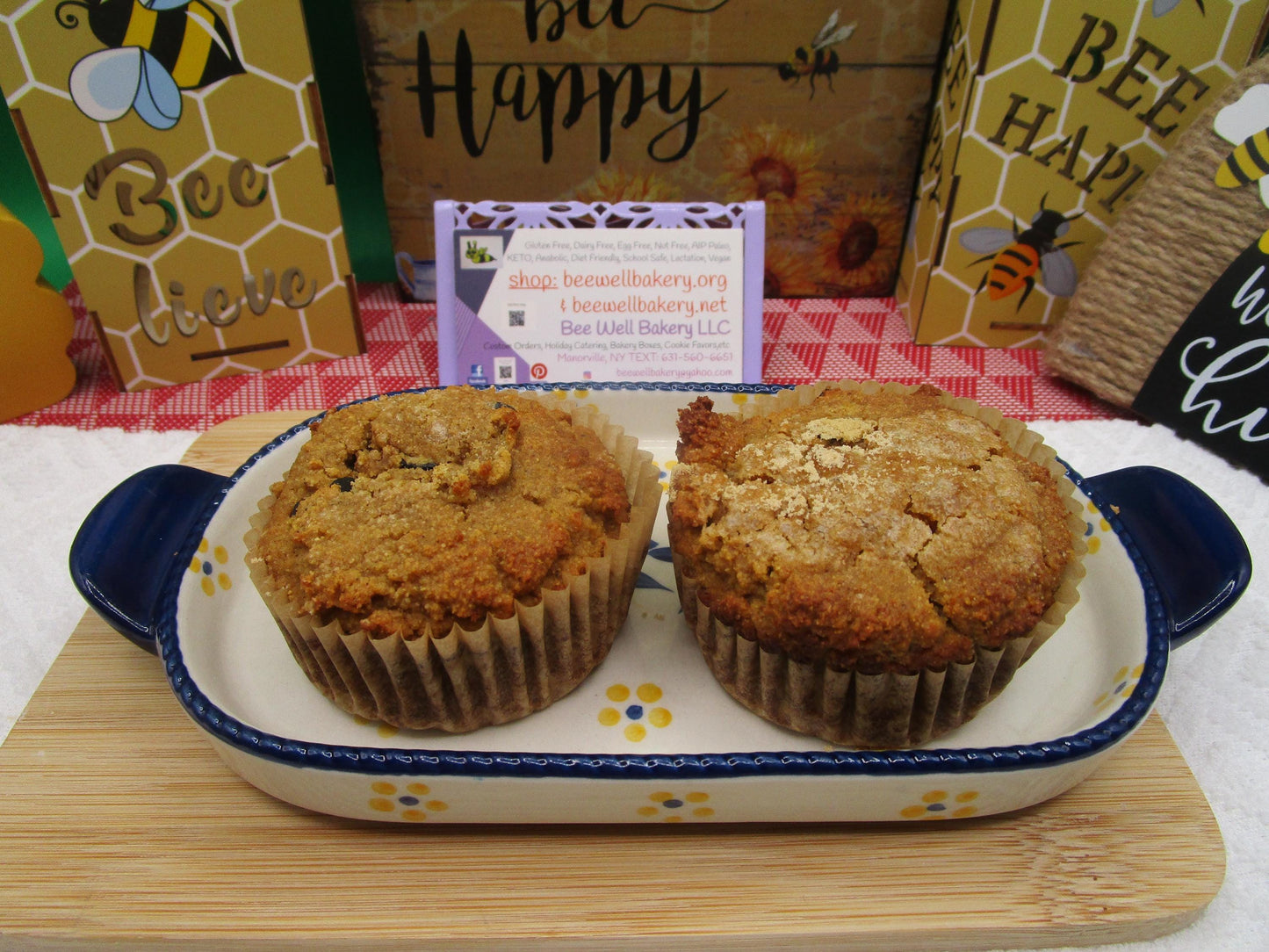 AIP Paleo, Tiger Nut Muffin, High Protein, Grain Free, Gluten Free, Dairy Free, Egg Free, Bovine Collagen, Low Fat, Low Sugar, Healthy Snack