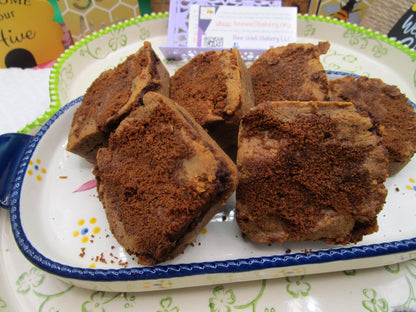 AIP Paleo Cinnamon Squares, Pastry, Grain Free, Vegan, Dairy Free, Low FODMAP, Healthy Snacks, Low Sugar, Autoimmune Protocol, Wellness Gift