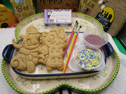 Sugar Cookie Kits, Gluten Free, Dairy Free, Vegan, Nut Free, Custom Orders, Movie Characters, Sugar Free, Pickachu, Birthday Party Favors