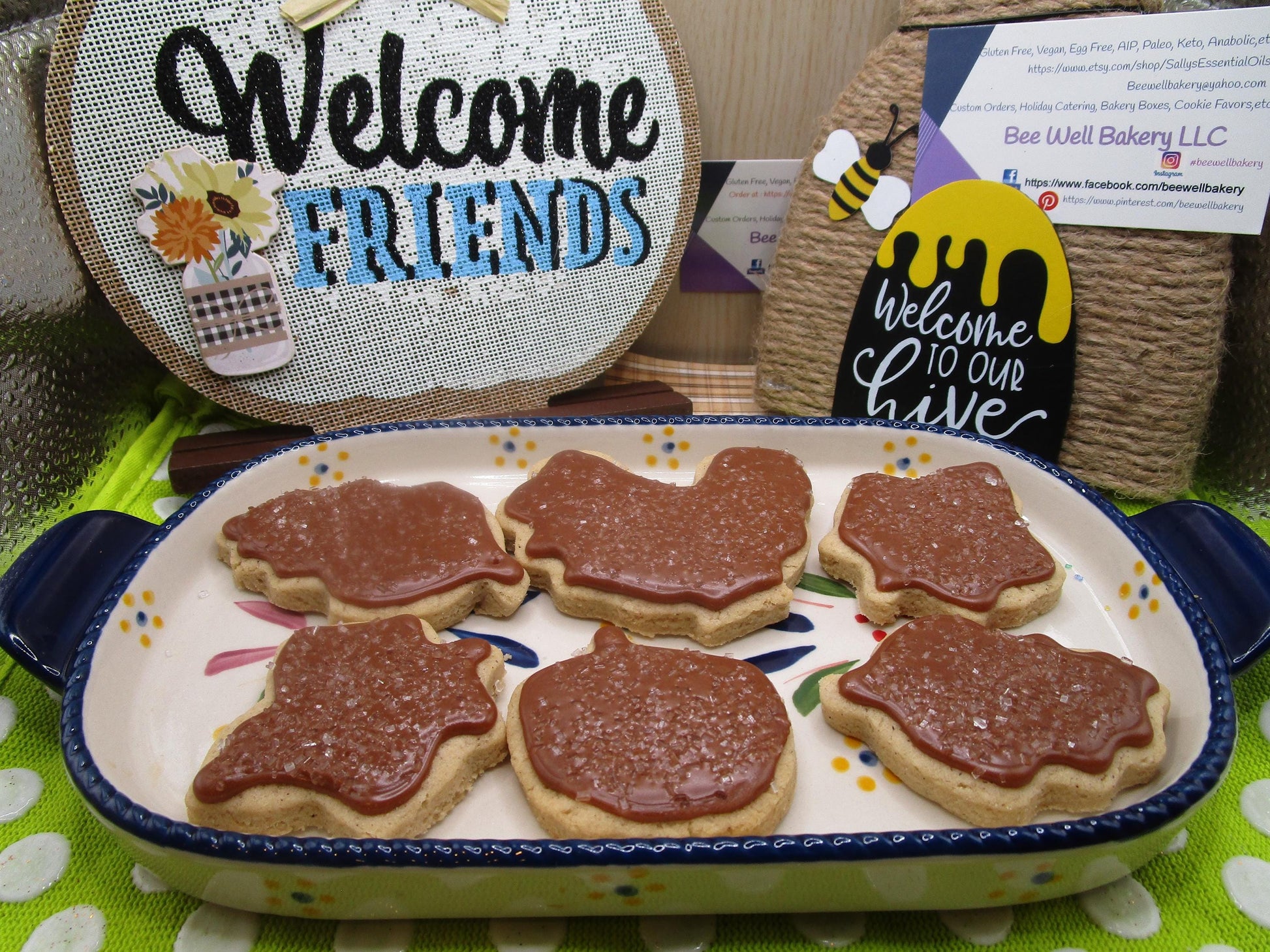 Gluten Free Sugar Cookies, Thanksgiving, Organic, Vegan, Dairy Free, Egg Free, Nut Free, School Safe, family feasts, healthy desserts, gifts
