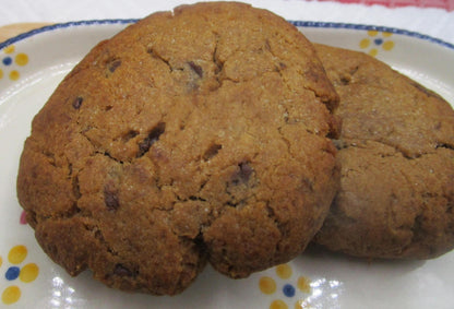 Protein Cookies, Chocolate Chip, Vegan, Gluten Free, Dairy Free, Egg Free, Coconut Free, Sugar Free, Healthy Snacks, Low Carb, Fitness Gifts