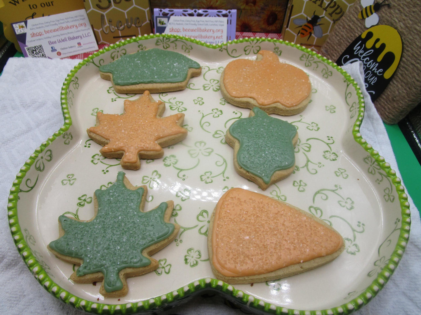 Thanksgiving Party Packages, Gluten Free, Vegan, Fall, Dairy Free, Egg Free, Nut Free, Sugar Cookies, Brookies, Brownies, Healthy Desserts