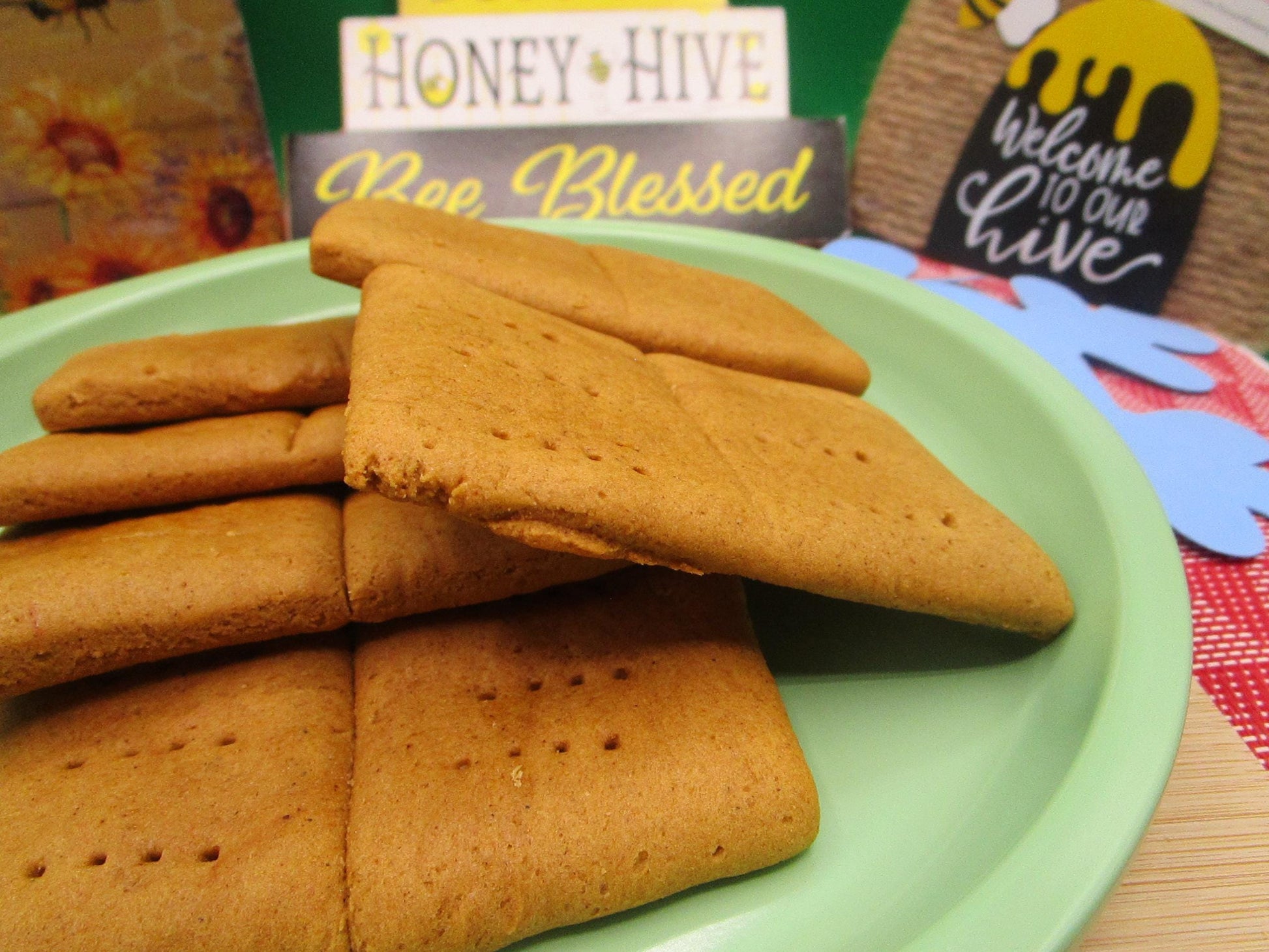 Gluten Free Graham Crackers, Vegan, Dairy Free, Egg Free, Nut Free, Organic, Healthy Snacks, Low Sugar, Cinnamon, Gingerbread,